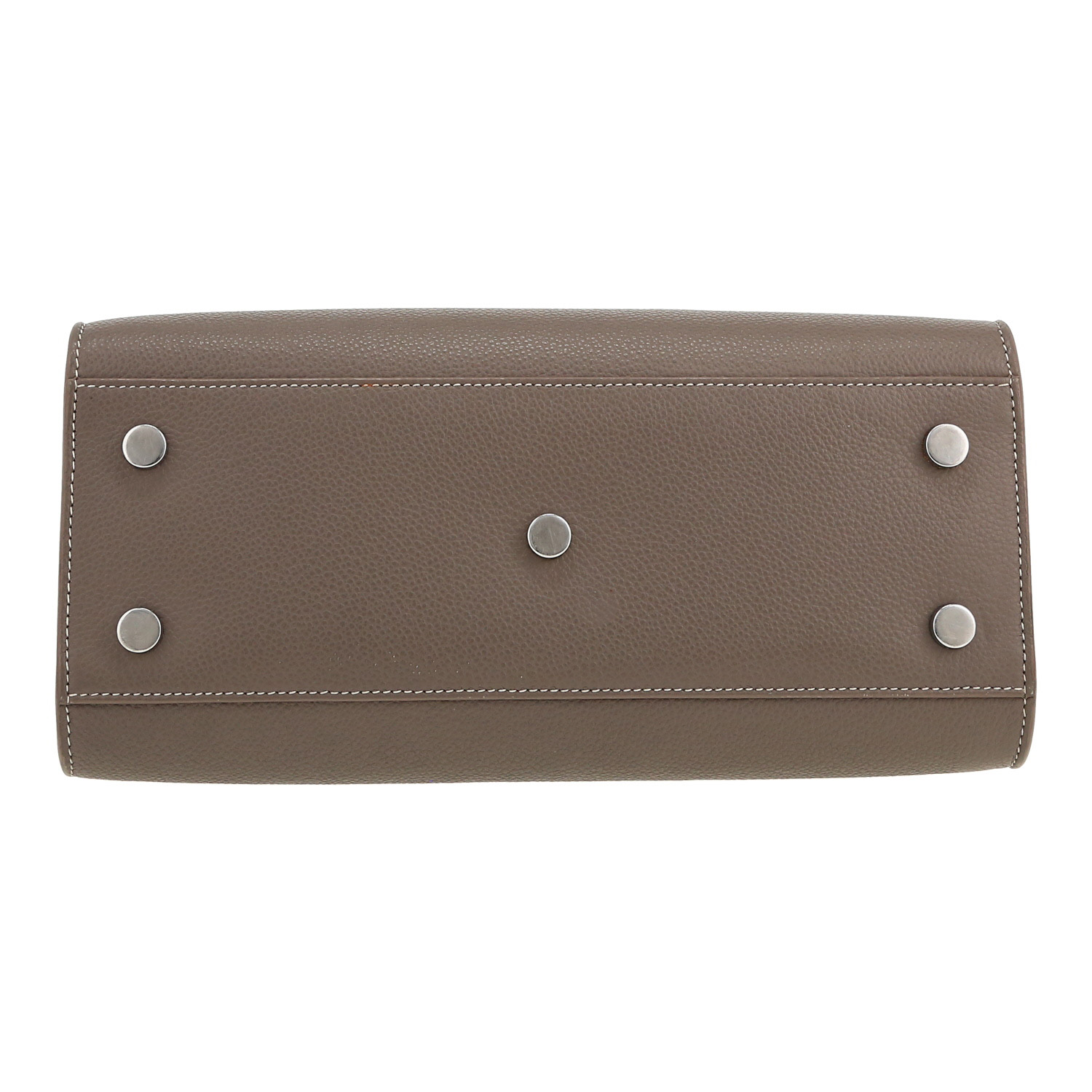 Bolso bandolera Saint Laurent  Sac de jour Nano en cuero gris - Detail D1