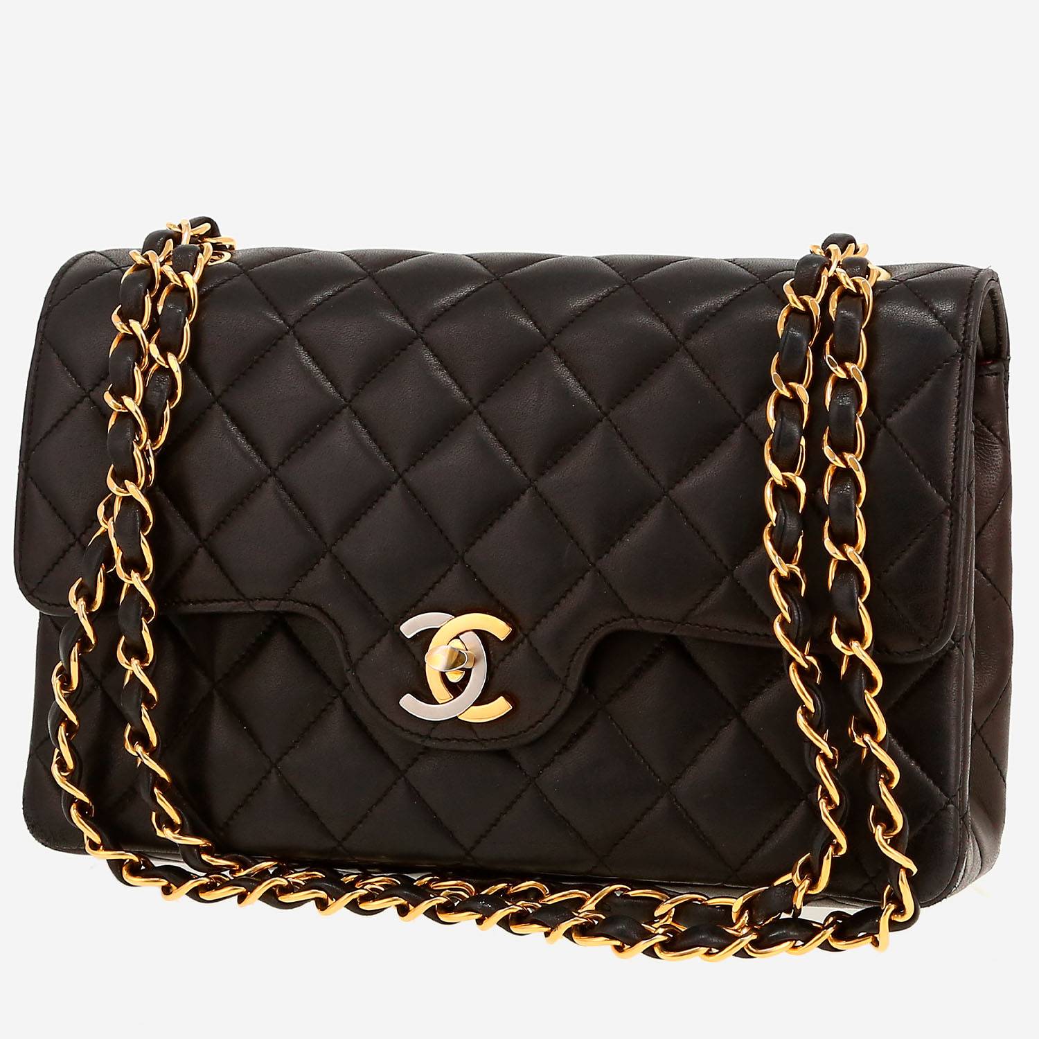 Chanel  Timeless Vintage handbag  in black quilted leather