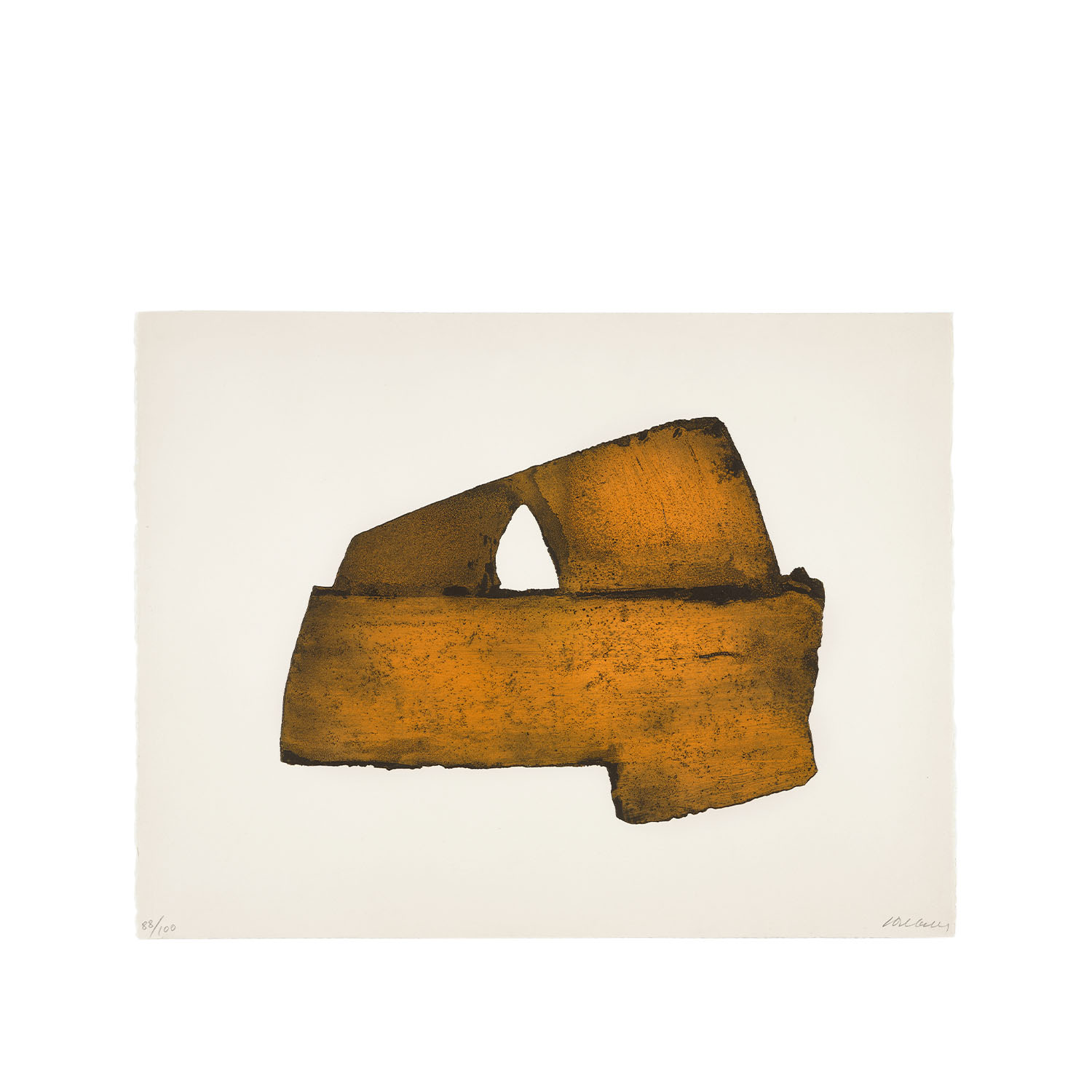 Pierre Soulages (1919-2022), Eau-forte XX - 1972 - Detail D1