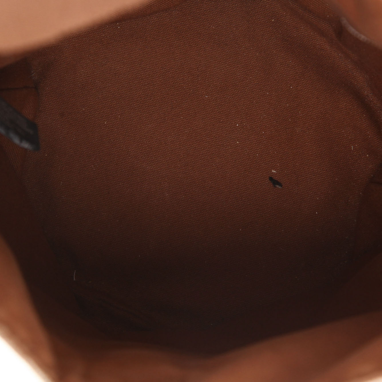 Sac cabas Hermès  Sceau en toile H beige et toile gold - Detail D3