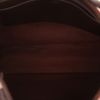Sac à main Hermès  Vintage en toile marron rouge et beige - Detail D3 thumbnail