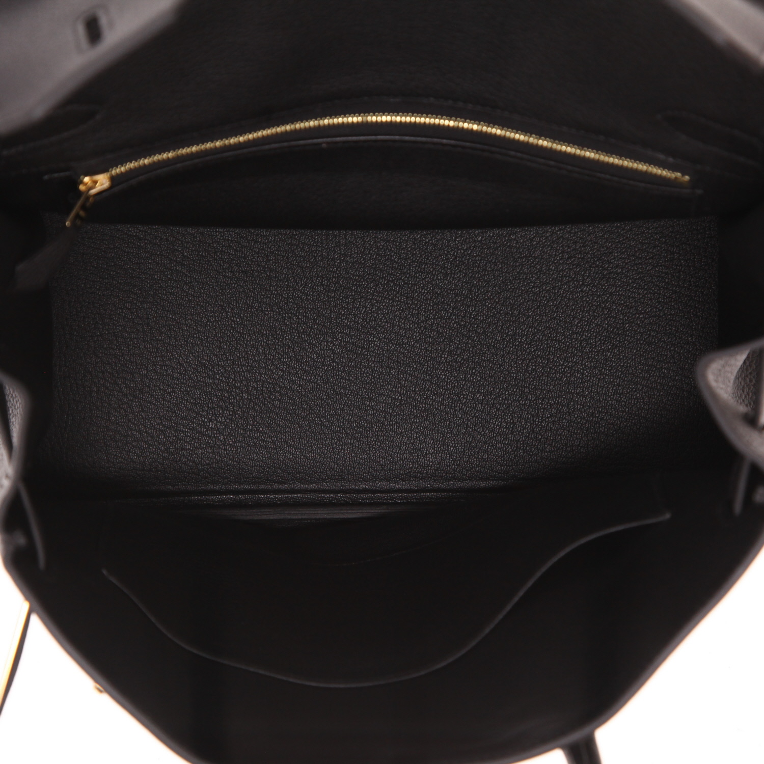 Sac à main Hermès  Birkin 30 cm en cuir togo noir - Detail D3