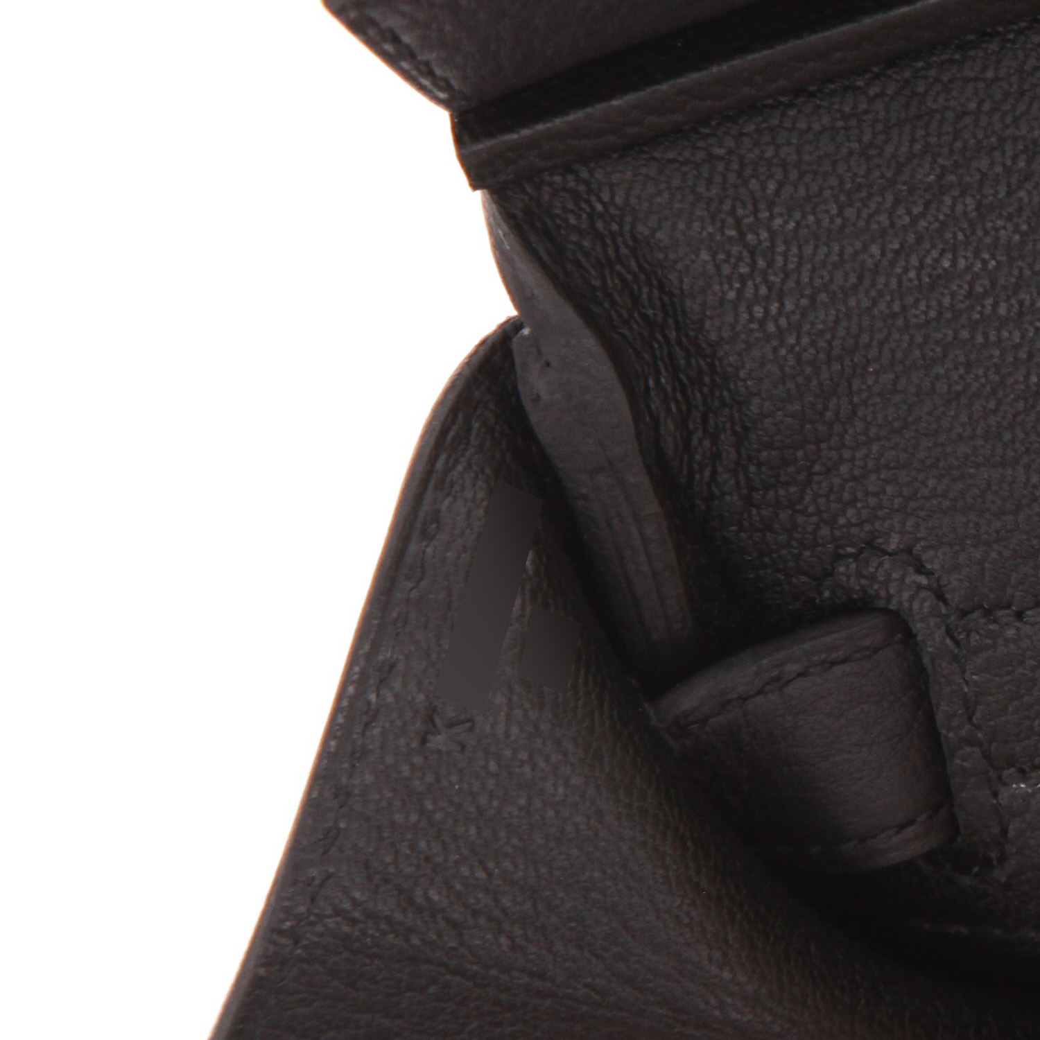 Hermès  Birkin 30 cm handbag  in black togo leather - Detail D4