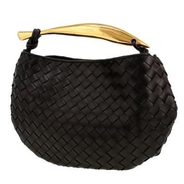 Borsa Bottega Veneta  Sardine in pelle intrecciata nera
