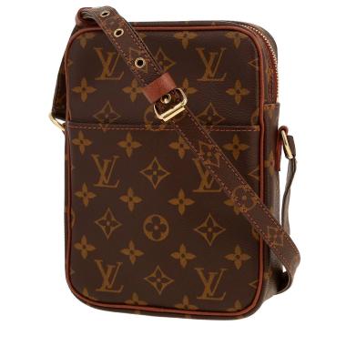 Bolso bandolera Louis Vuitton  Marceau en lona Monogram marrón y cuero marrón
