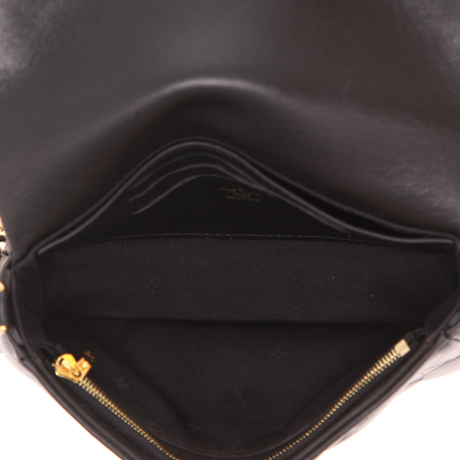 Borsa a tracolla Louis Vuitton   in pelle monogram nera - Detail D3