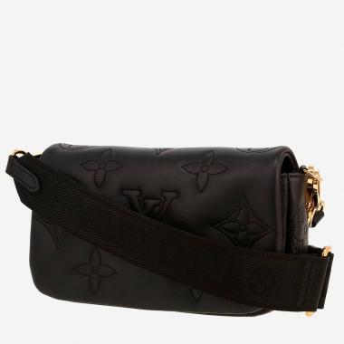 Sac bandoulière Louis Vuitton   en cuir monogram noir