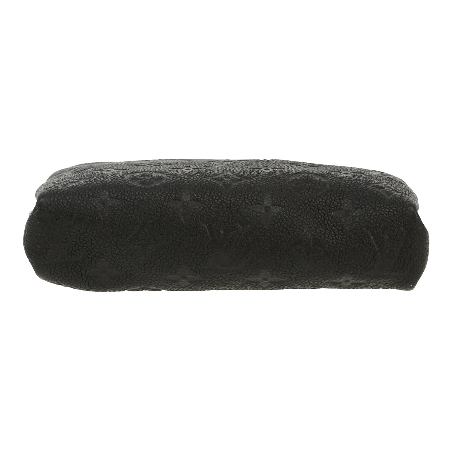 Bolso bandolera Louis Vuitton  Pallas en cuero monogram huella negro - Detail D1