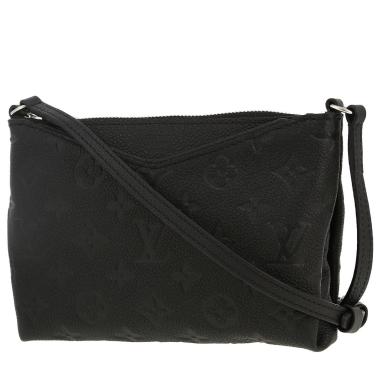 Louis Vuitton  Pallas shoulder bag  in black empreinte monogram leather