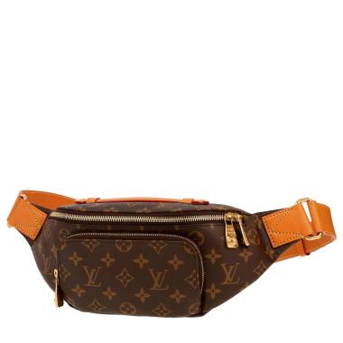 Pochette-cintura Louis Vuitton  Rush in tela monogram e pelle marrone