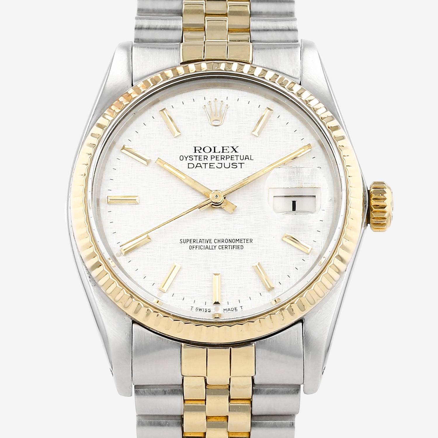 Orologio Rolex Datejust in oro e acciaio Ref: Rolex - 16013  Circa 1980