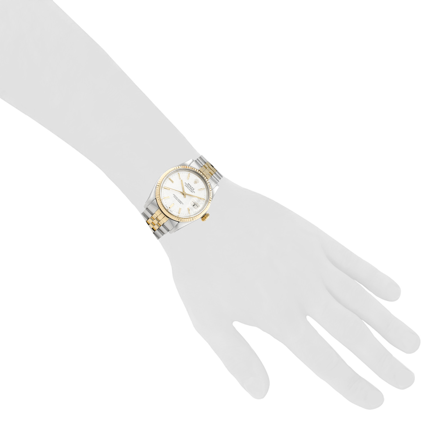 Orologio Rolex Datejust in oro e acciaio Ref: Rolex - 16013  Circa 1980 - Detail D1