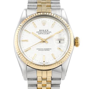 Rolex Datejust  in gold and stainless steel Ref: Rolex - 16013  Circa 1980