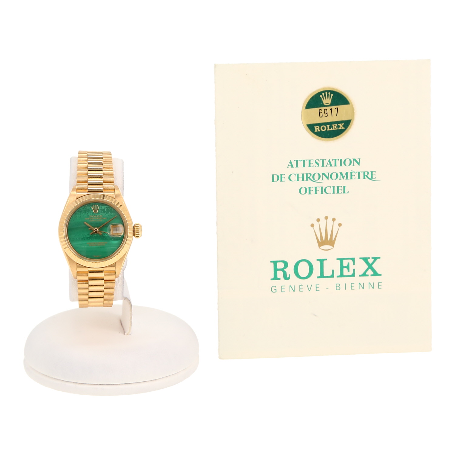 Reloj Rolex Datejust Lady de oro amarillo Ref: Rolex - 6917  Circa 1982 - Detail D2