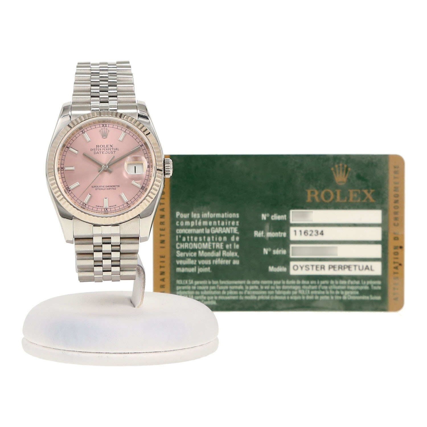 Reloj Rolex Datejust de oro y acero Ref: Rolex - 116234  Circa 2010