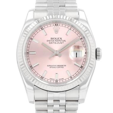 Montre Rolex Datejust en or et acier Ref: Rolex - 116234  Vers 2010