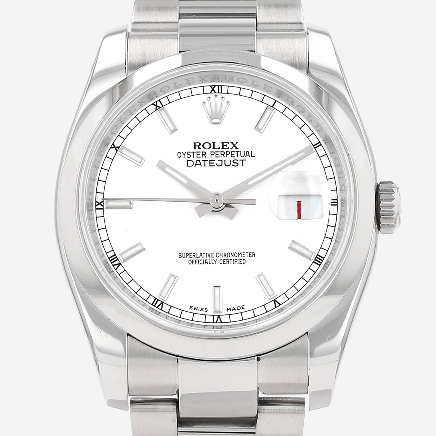Orologio Rolex Datejust in acciaio Ref: Rolex - 116200  Circa 2010