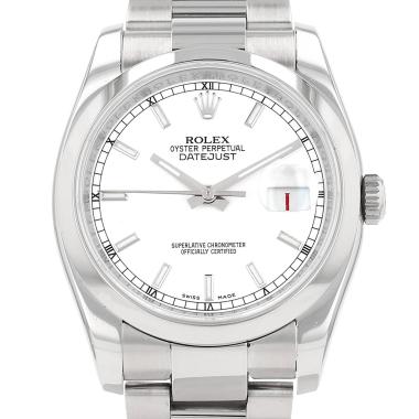 Montre Rolex Datejust en acier Ref: Rolex - 116200  Vers 2010