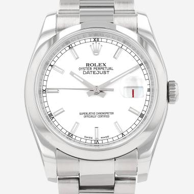 Montre Rolex Datejust en acier Ref: Rolex - 116200  Vers 2010