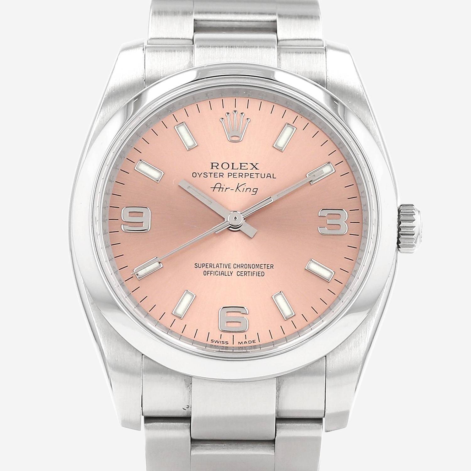 Montre Rolex Air King en acier Ref: Rolex - 114200  Vers 2008