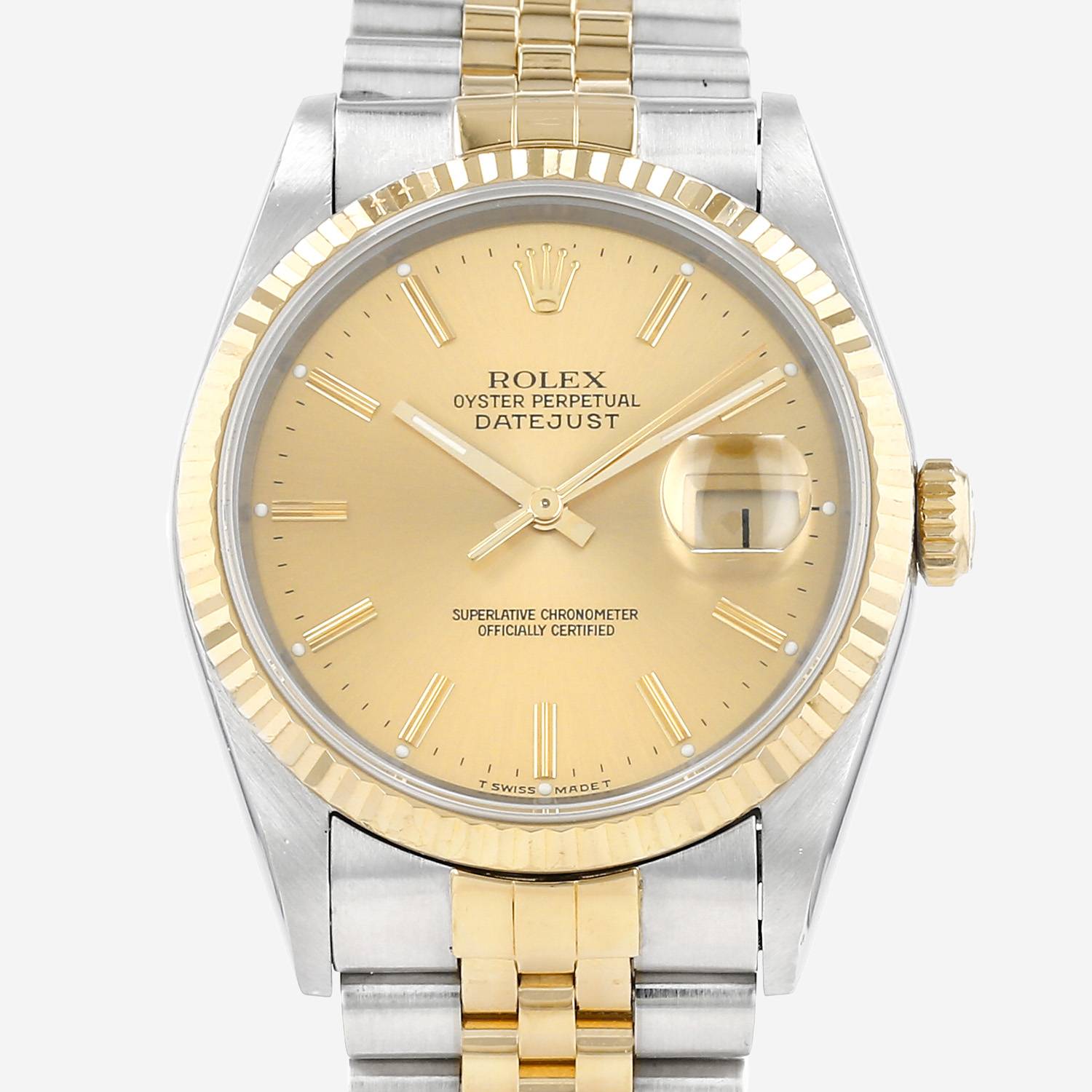 Orologio Rolex Datejust in oro e acciaio Circa 1993