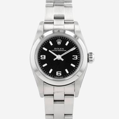 Montre Rolex Lady Oyster Perpetual en acier Ref: Lady Oyster Perpetual  Vers 2005