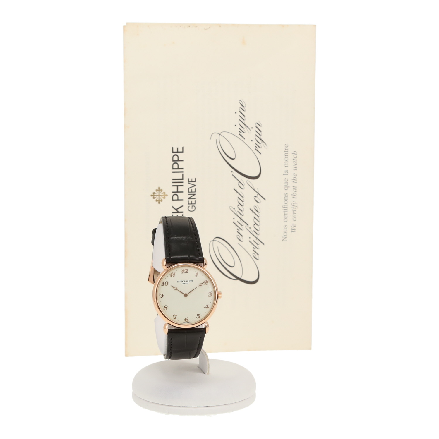 Reloj Patek Philippe Calatrava de oro rosa Ref: Patek Philippe - 3820  Circa 1995