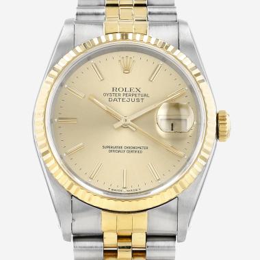 Rolex Datejust  in gold and stainless steel Circa 1991