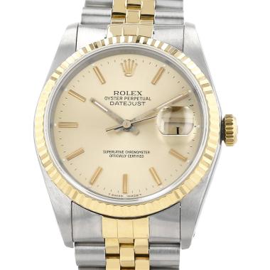 Reloj Rolex Datejust de oro y acero Ref: Rolex - 16233  Circa 1990