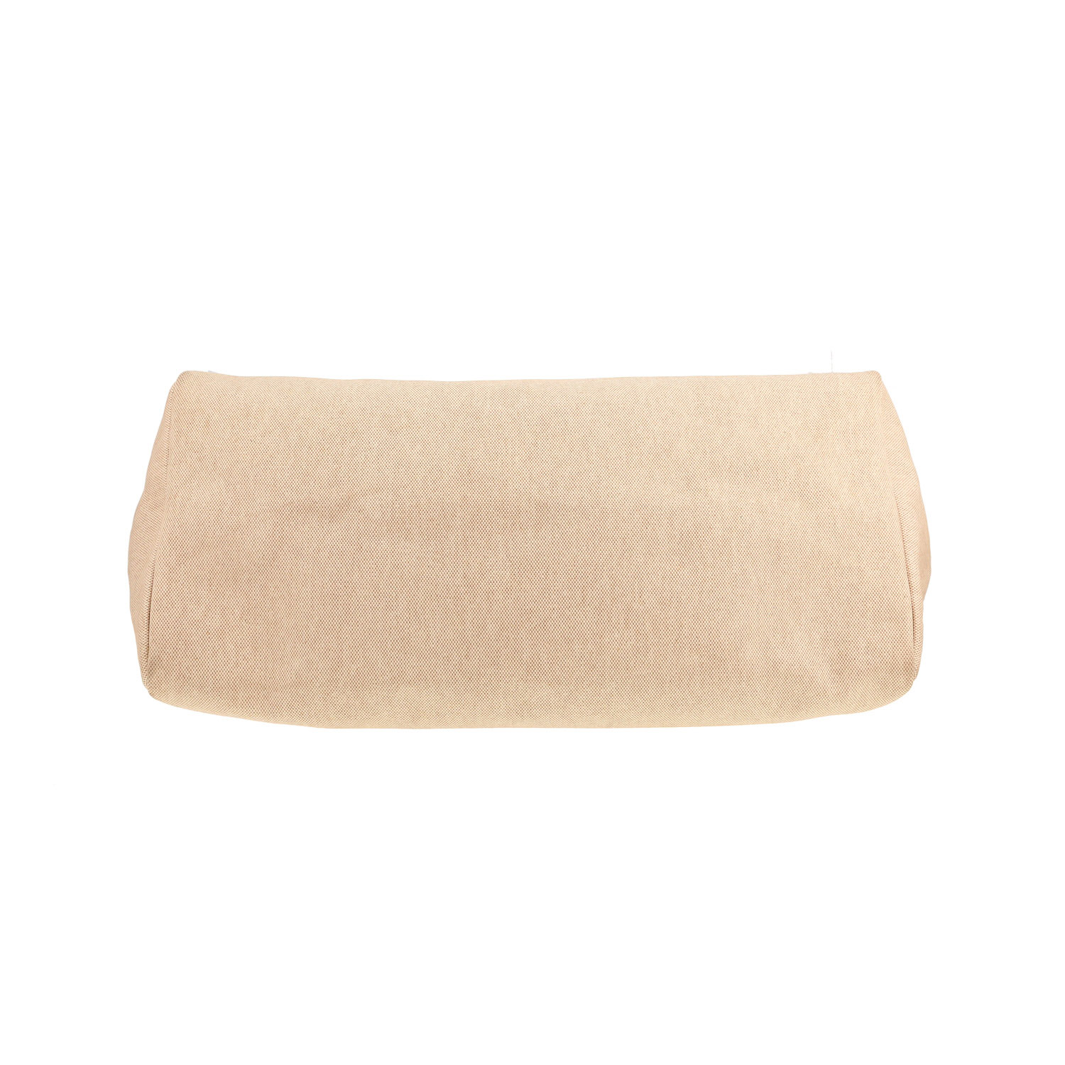Borsa da viaggio Hermès  Herbag modello grande  in tela beige e pelle naturale - Detail D1