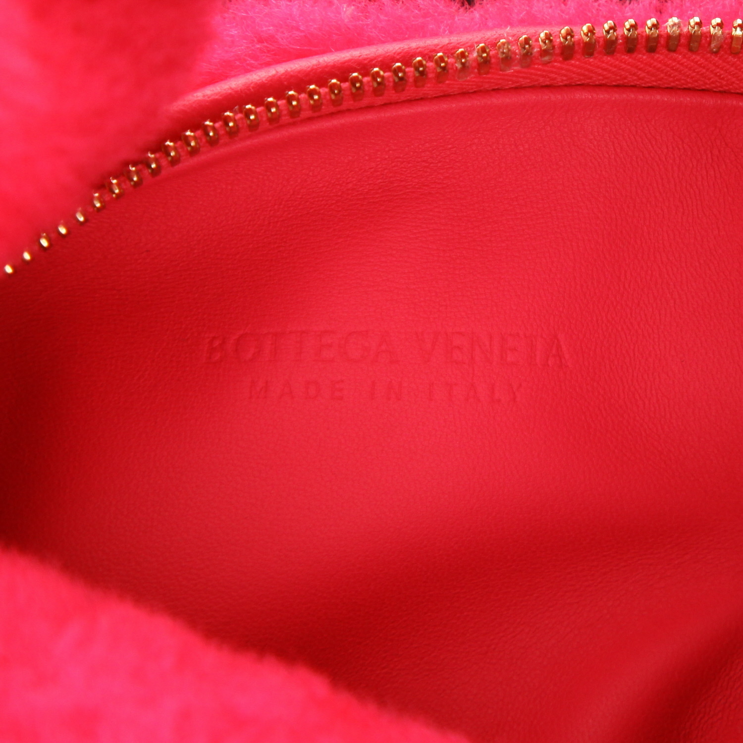 Bolso Bottega Veneta Mini Jodie de piel sintética rosa - Detail D2