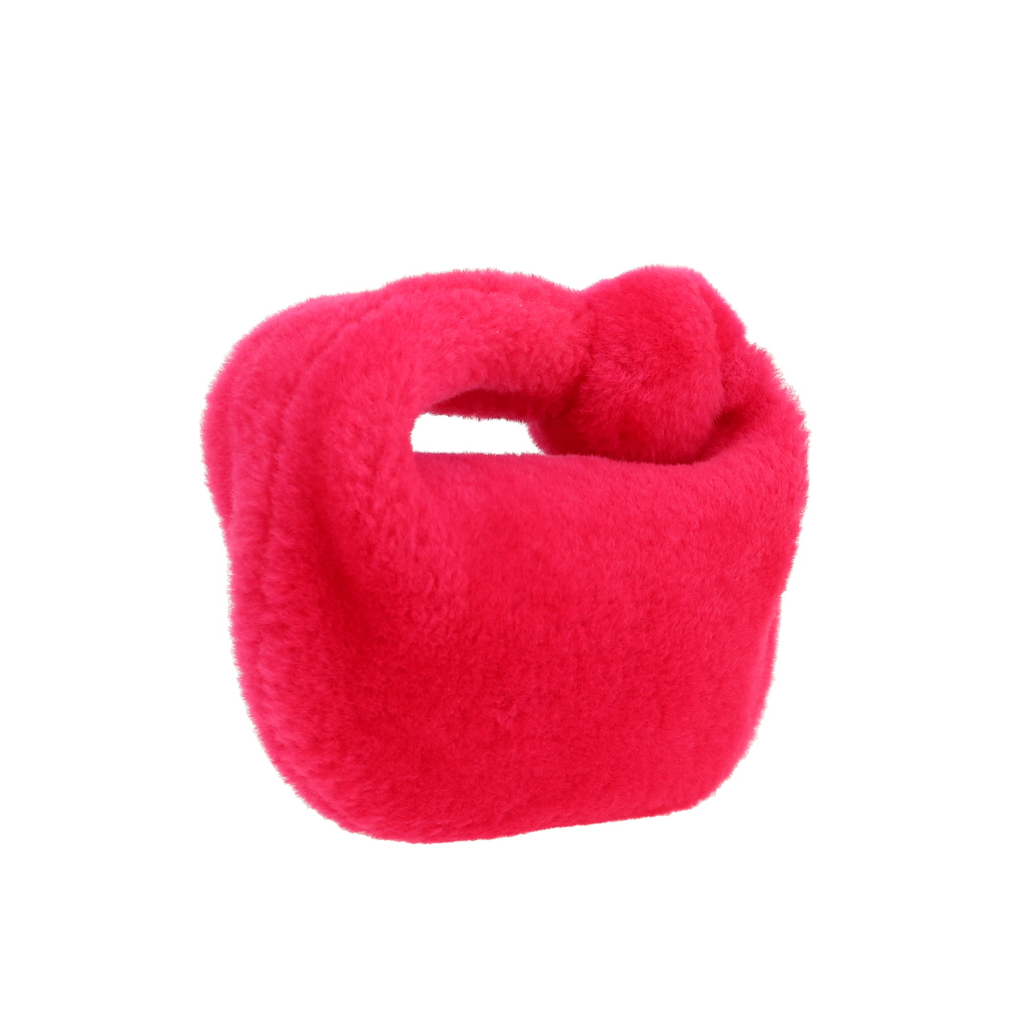 Bolso Bottega Veneta Mini Jodie de piel sintética rosa - Detail D8