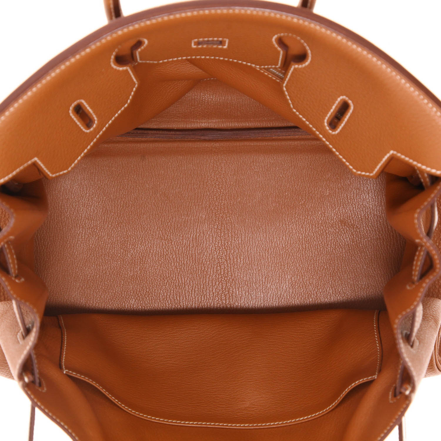 Borsa Hermès  Birkin 35 cm in pelle togo gold - Detail D3