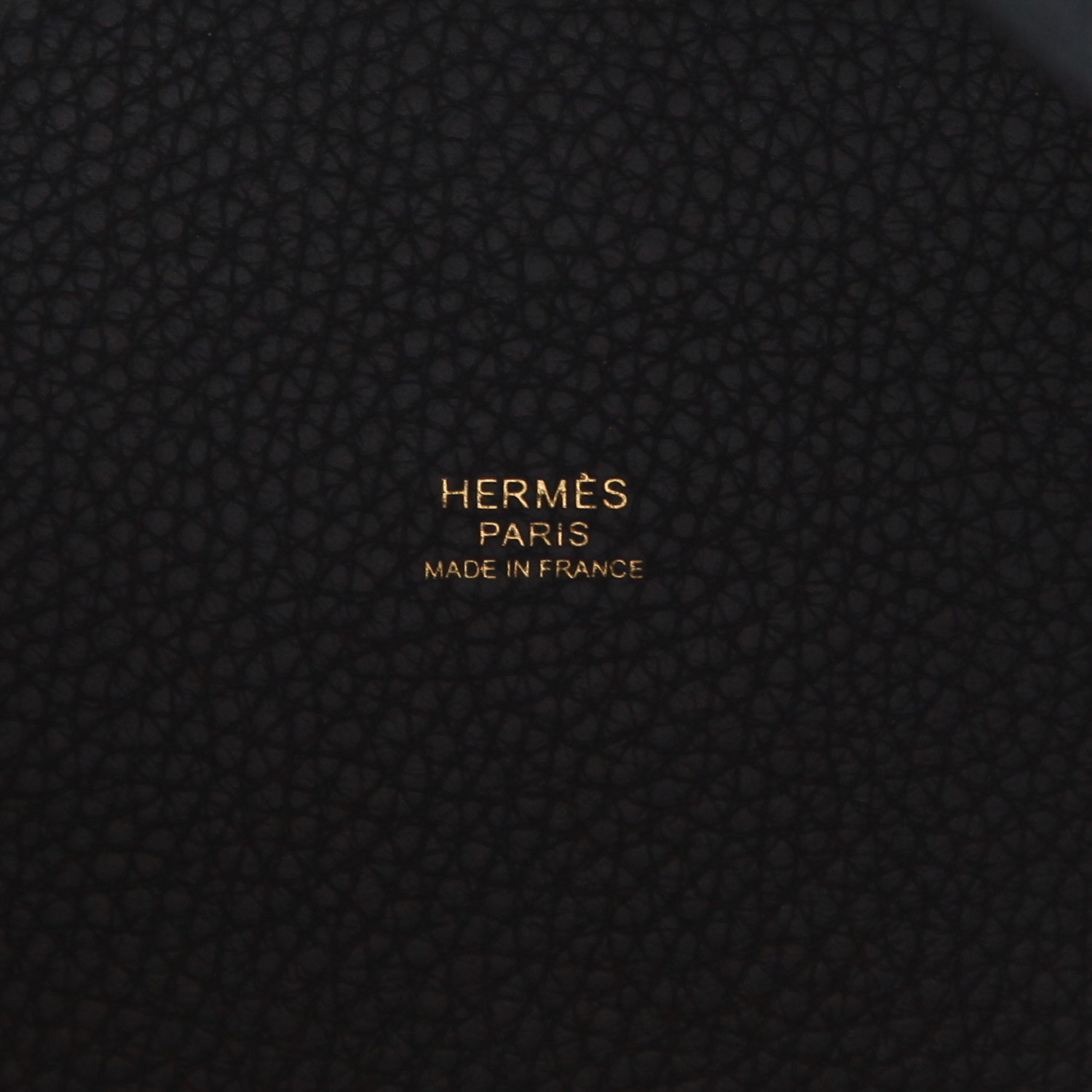 Sac à main Hermès  Picotin 18 cm en cuir togo Vert Cyprès - Detail D2