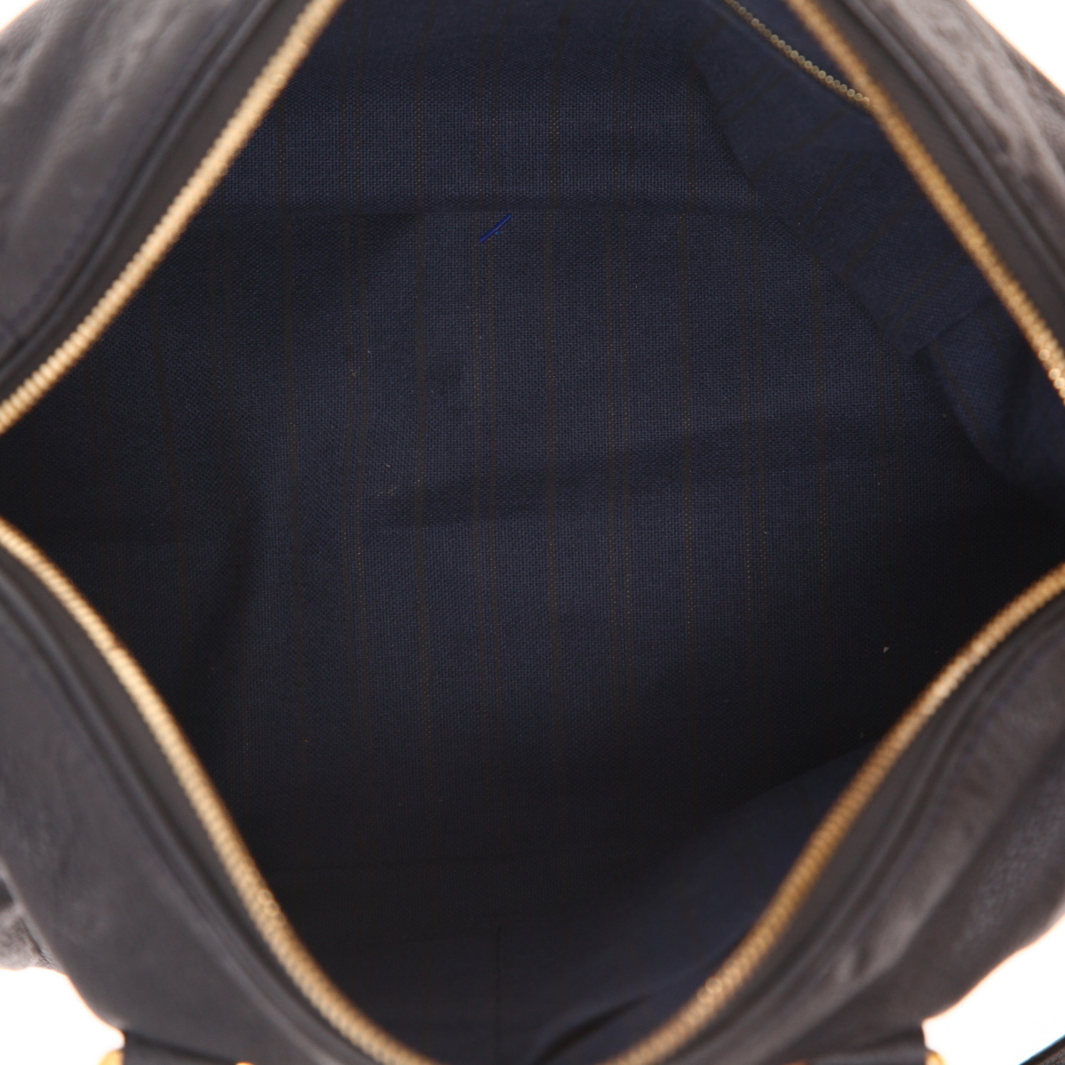 Borsa a tracolla Louis Vuitton  Speedy 25 in pelle monogram con stampa nera - Detail D3