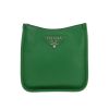 Bolso bandolera Prada   en cuero granulado verde - 360 thumbnail