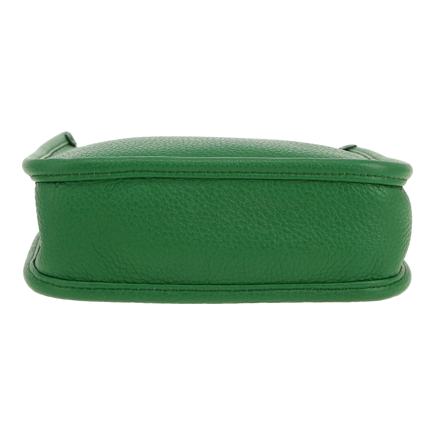 Borsa a tracolla Prada   in pelle martellata verde - Detail D1