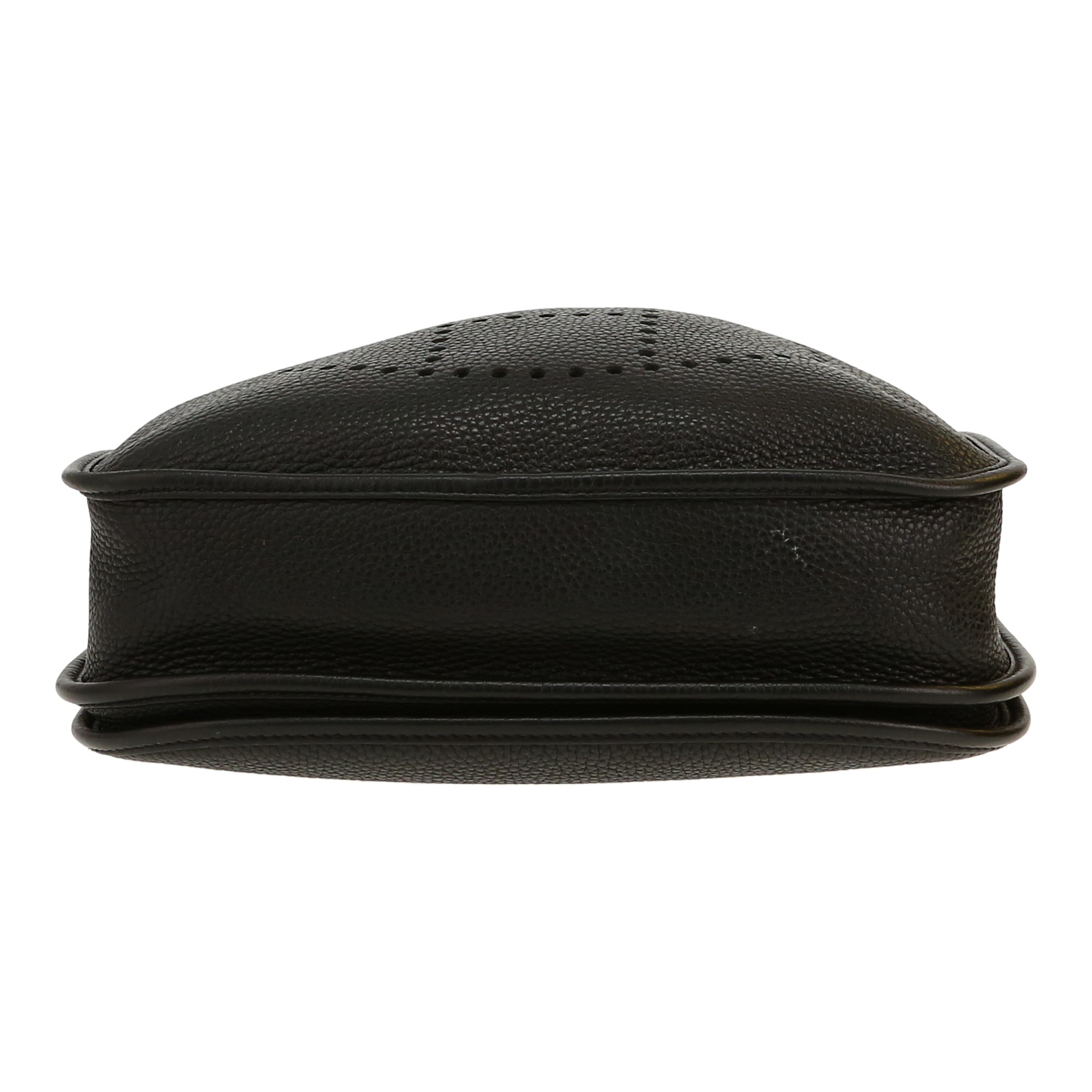 Hermès  Evelyne III shoulder bag  in black togo leather - Detail D1