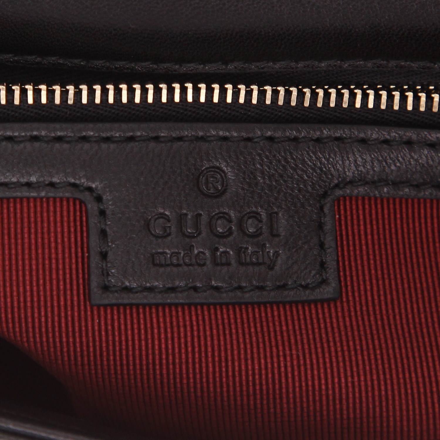 Borsa a tracolla Gucci  GG Marmont in pelle trapuntata nera - Detail D2