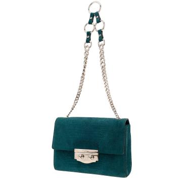 Sac bandoulière Saint Laurent   en Veau velours bleu