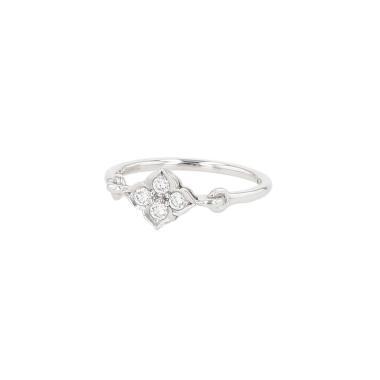 Anello Cartier Inde Mystérieuse in oro bianco e diamanti