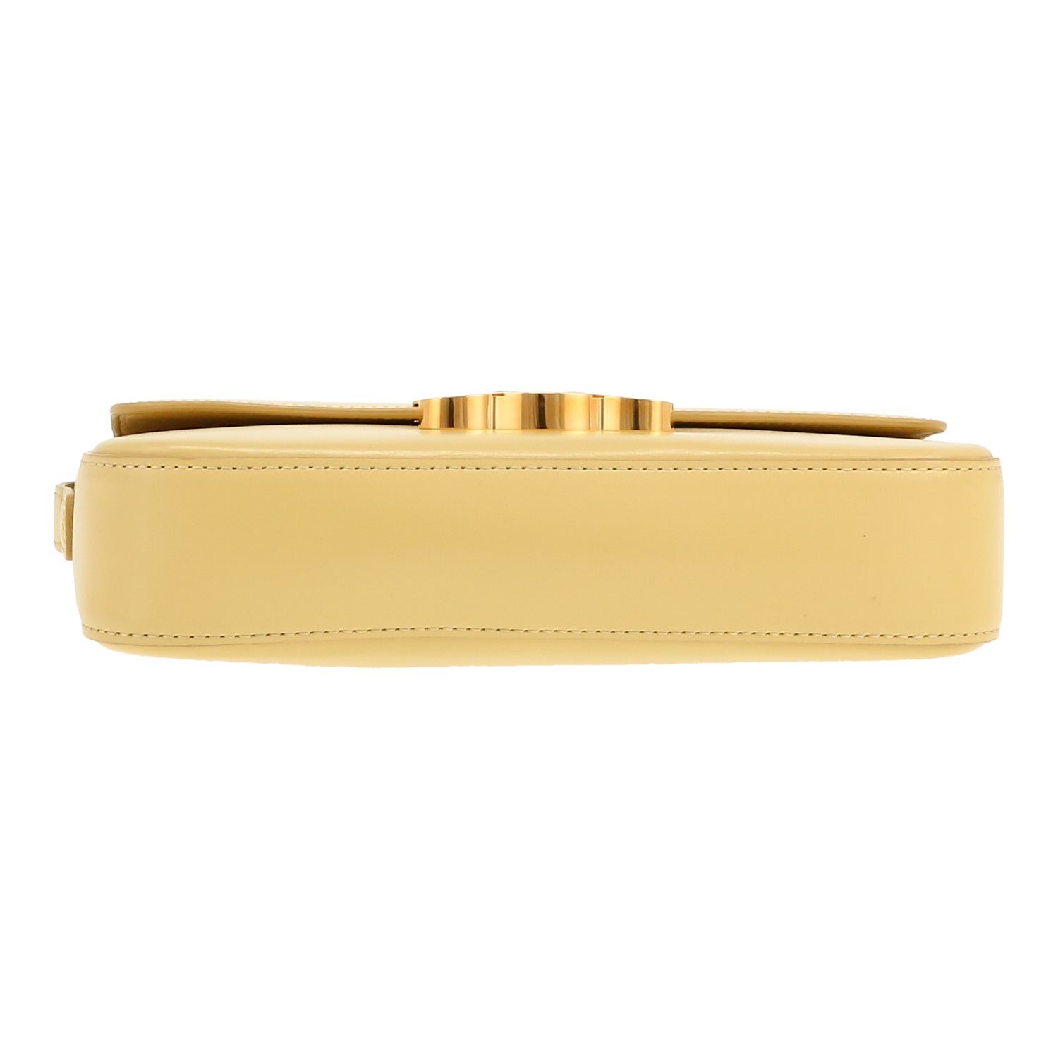 Borsa Celine  Claude in pelle gialla - Detail D1