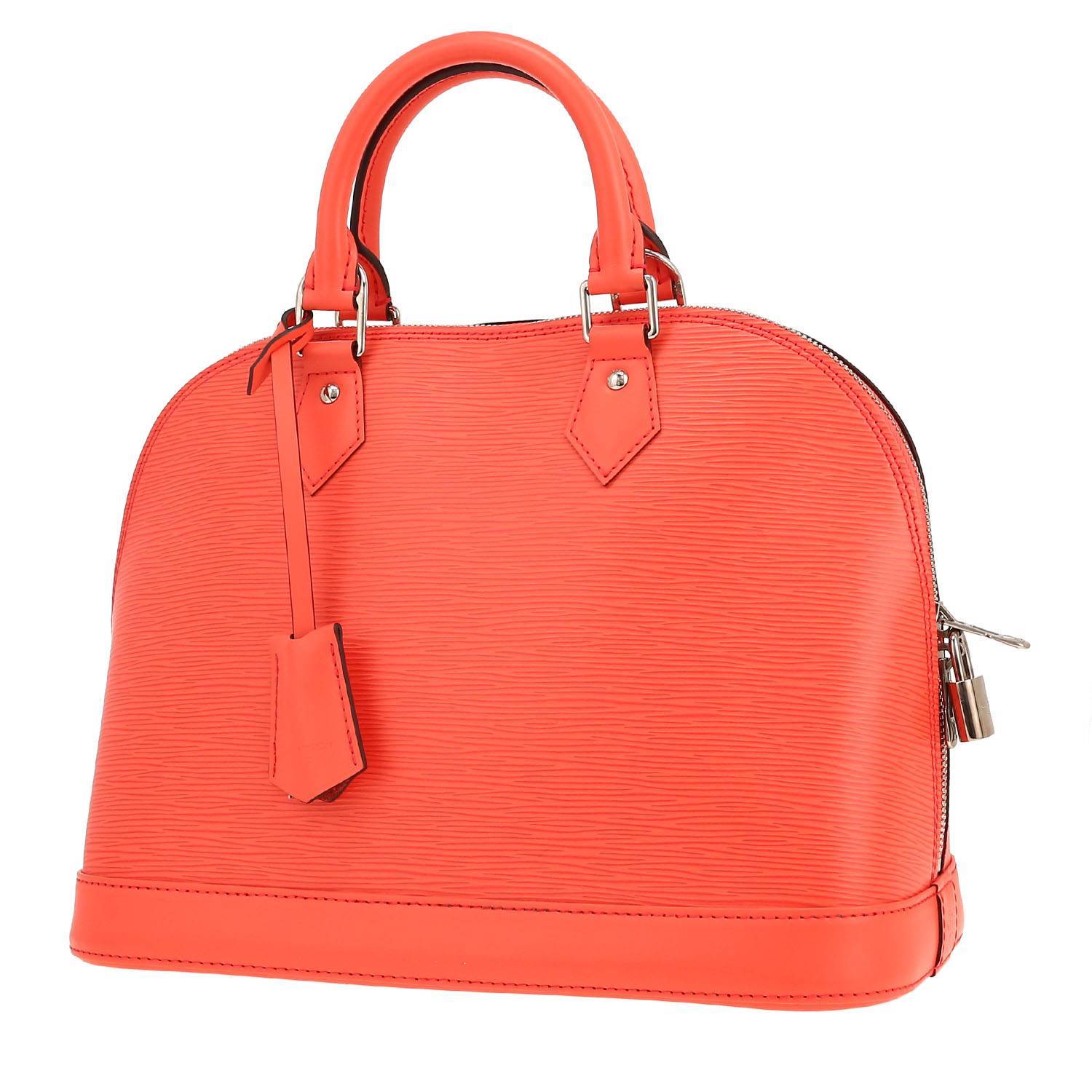 Sac Alma Louis Vuitton cuir épi rose 2015 occasion Sac Alma Louis Vuitton cuir épi rose 2015 occasion
