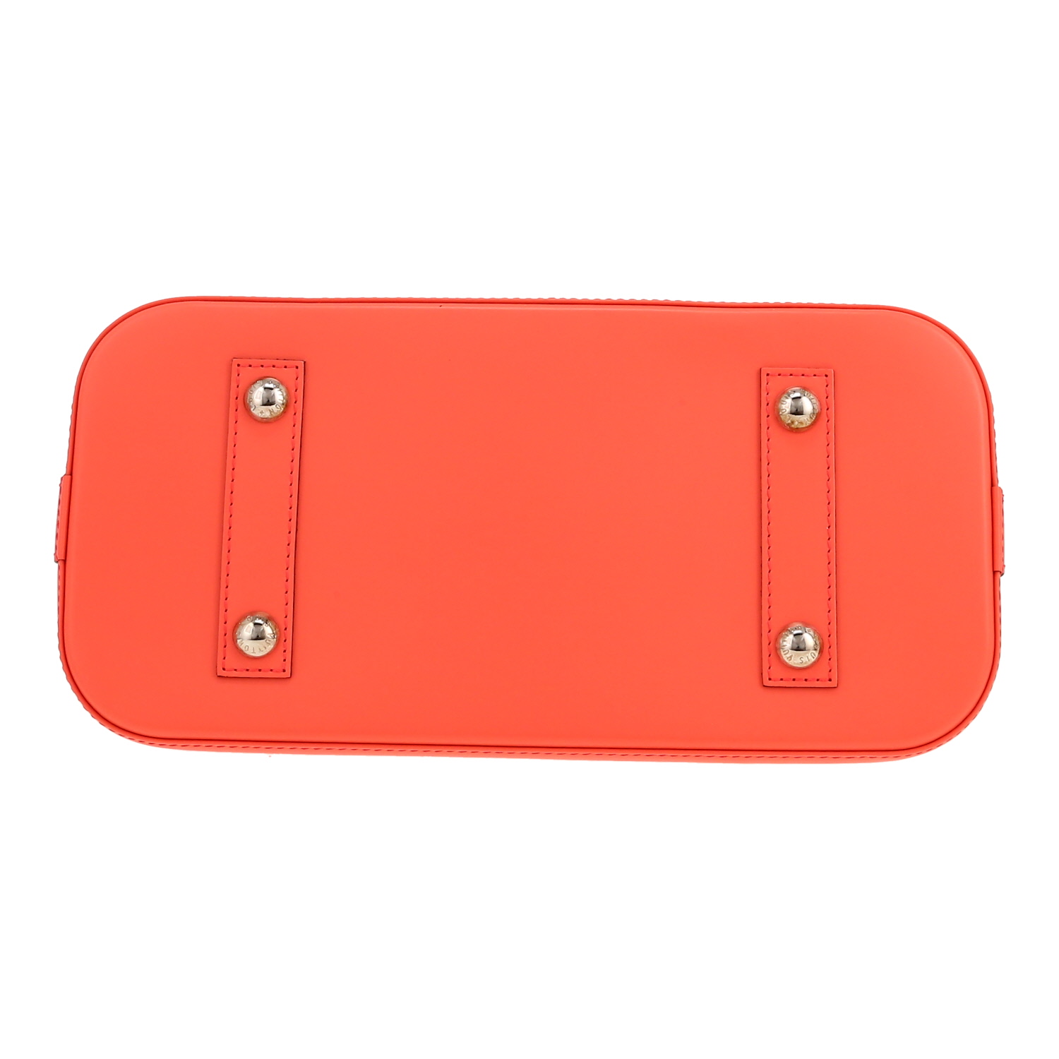 Bolso de mano Louis Vuitton  Alma modelo pequeño  en cuero Epi rosa - Detail D1