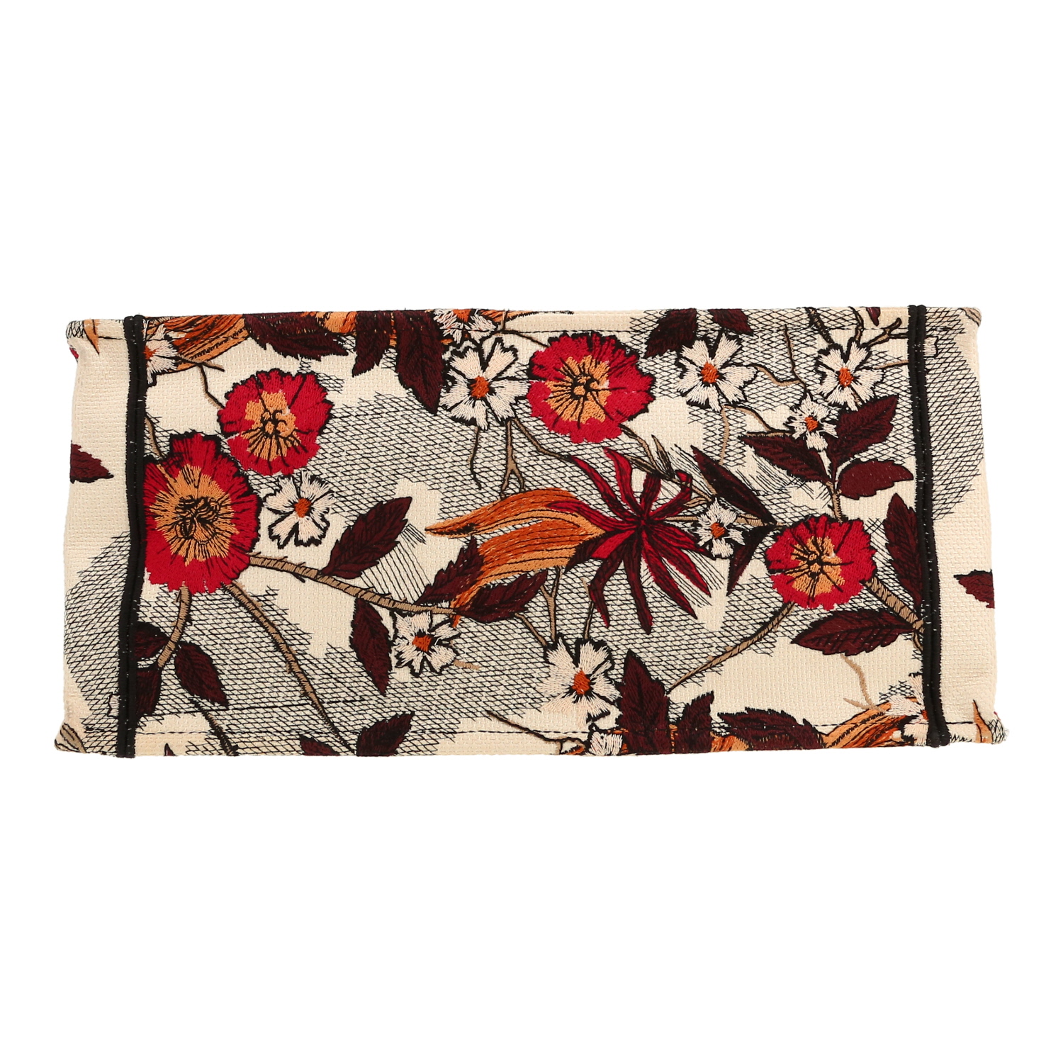 Dior  Book Tote medium model  shopping bag  in beige canvas - Detail D1