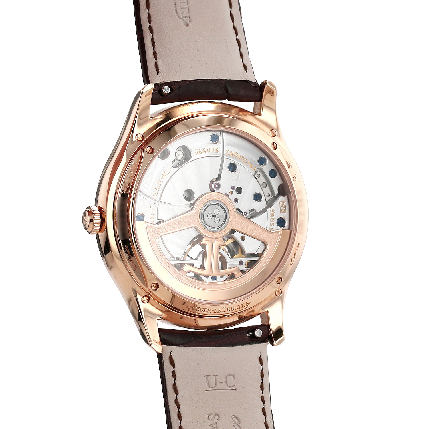 Montre Jaeger-LeCoultre Master Control-Tourbillon en or rose Ref: Master Control-Tourbillon  Vers 2025 - Detail D3