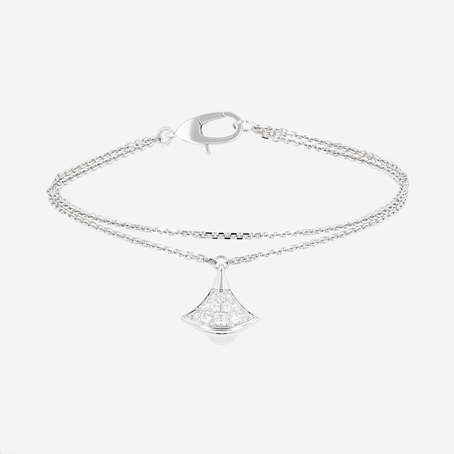 Bulgari Diva's Dream bracelet in white gold and diamonds