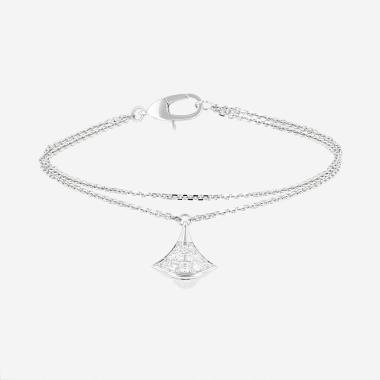 Bracelet Bulgari Diva's Dream en or blanc et diamants