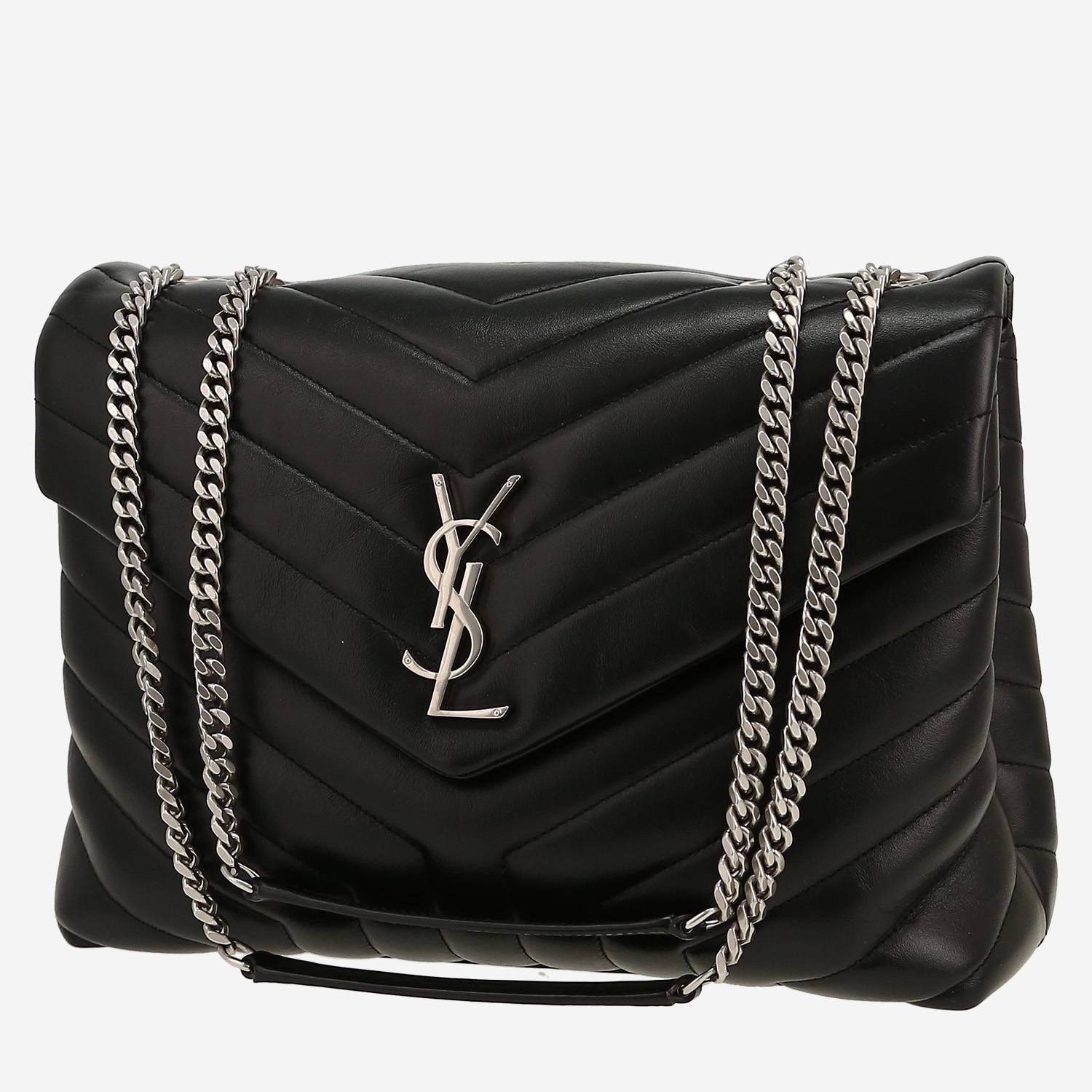 【送料&関税込】Saint Laurent Loulou Shoulder Bag Saint Laurent Medium Matelassé Lambskin Loulou Shoulder Bag