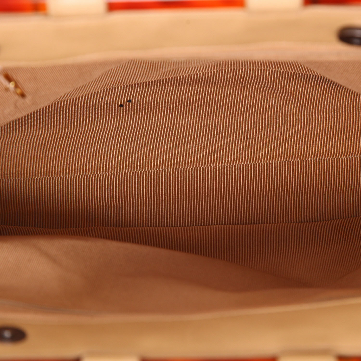 Bolso Cabás Chanel  Vintage en cuero acolchado beige - Detail D3